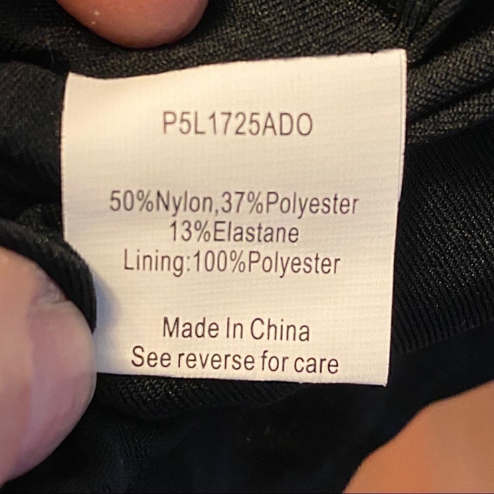 Parker Mint Green Black Floral Halter Dress XS - Picture 7 of 7